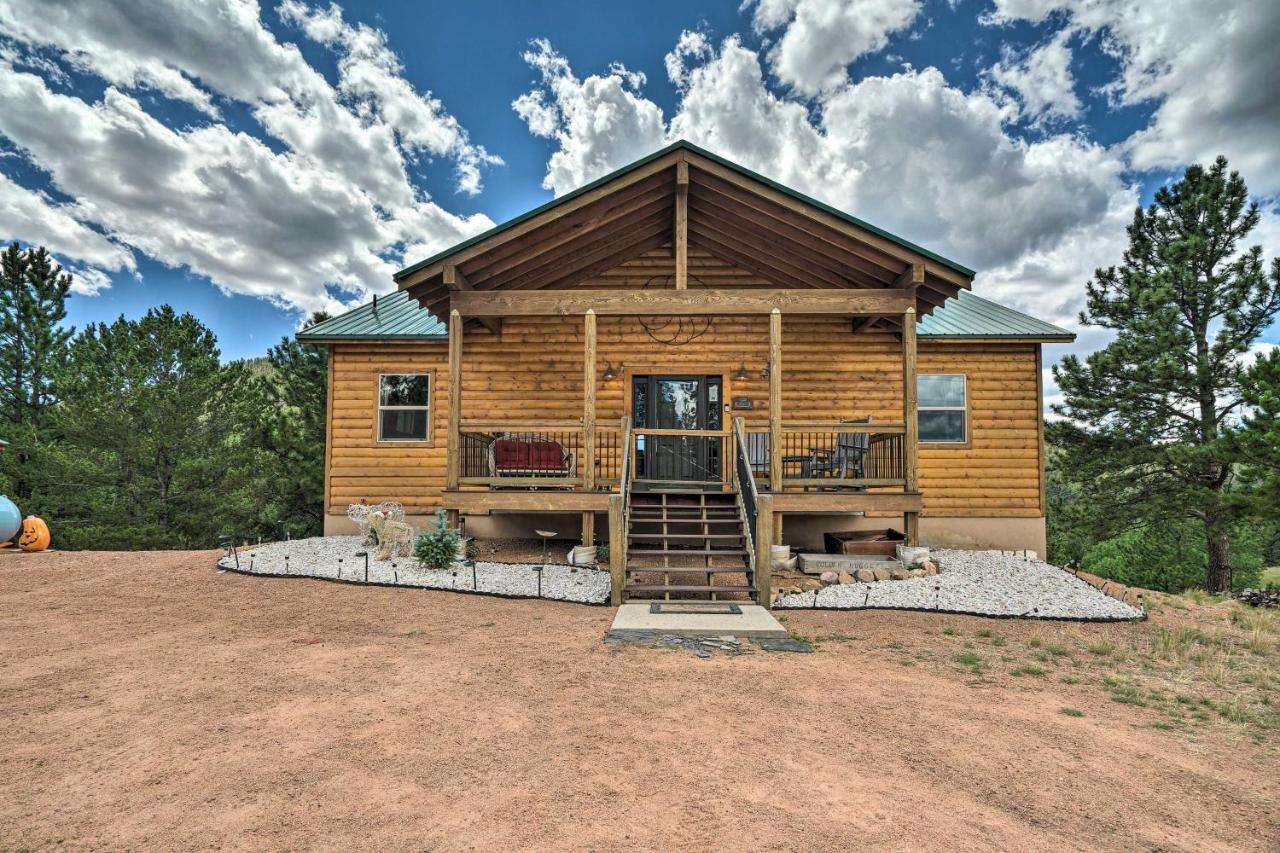 Cripple Creek Mountain Getaway With Hot Tub And Views! Villa Eksteriør billede